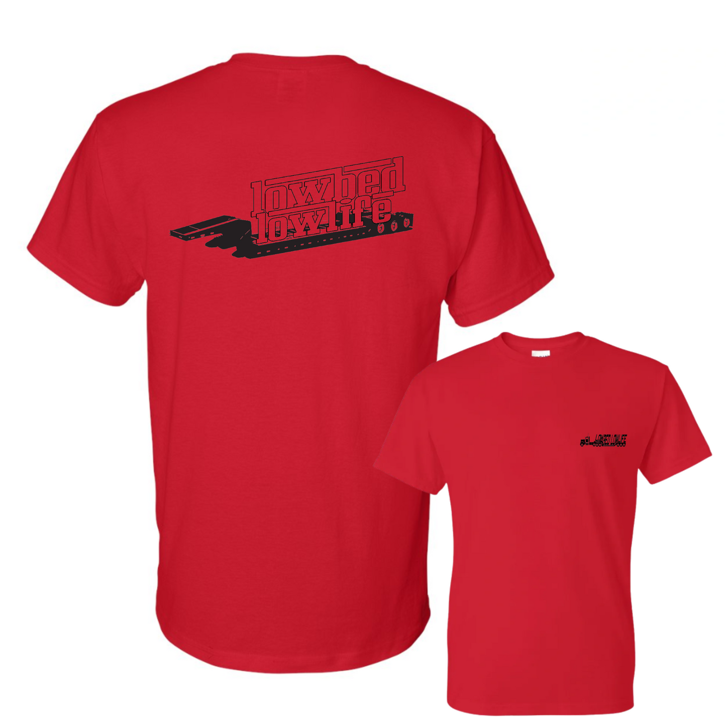 Lowbed Lowlife Classic Tee Print 1