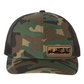 Lowbed Lowlife Leather Patch Richardson 112 Trucker Hat