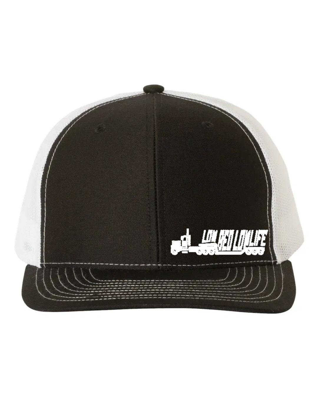 Lowbed Lowlife Embroidered Richardson 112 Trucker Hat