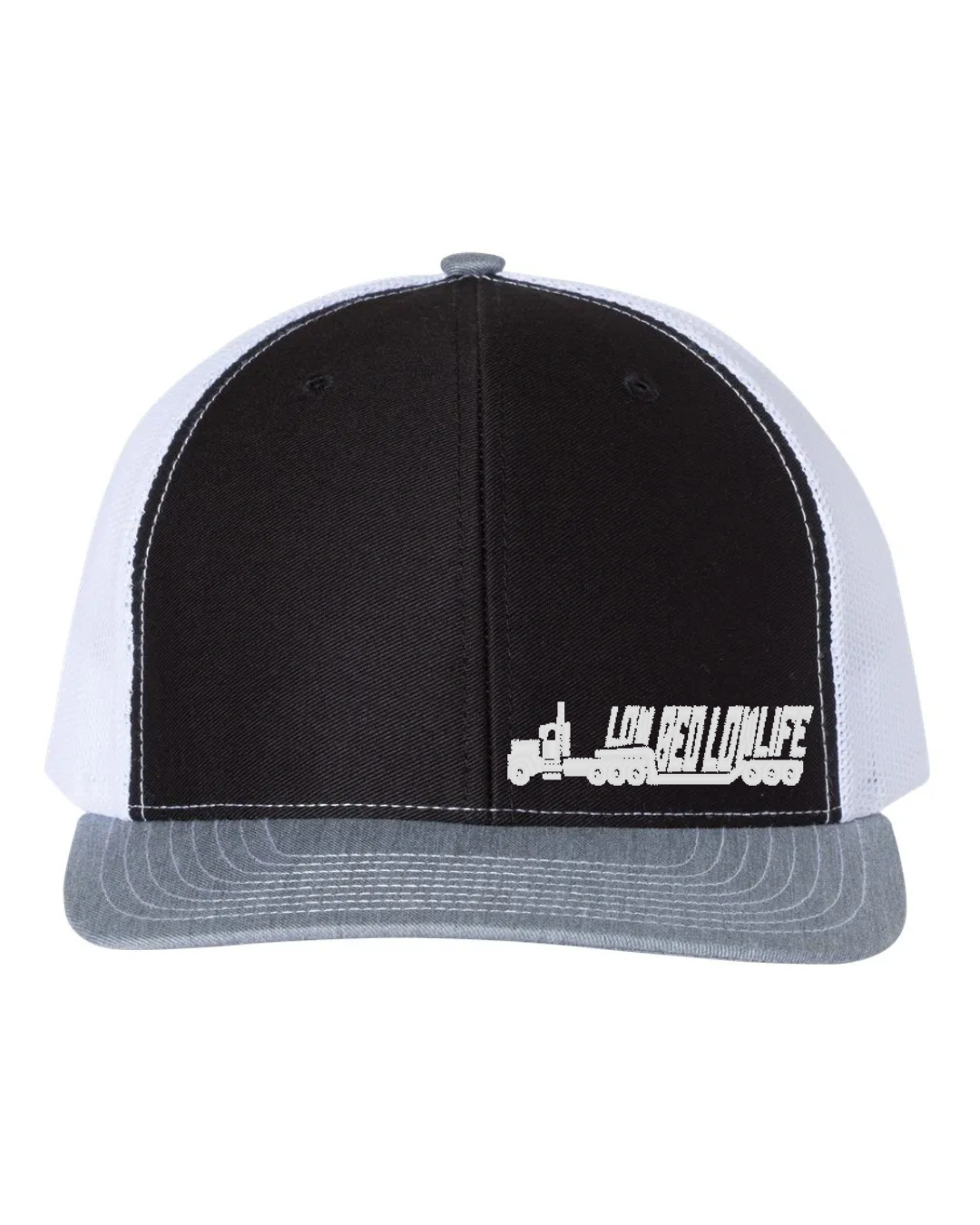 Lowbed Lowlife Embroidered Richardson 112 Trucker Hat