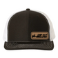 Lowbed Lowlife Leather Patch Richardson 112 Trucker Hat