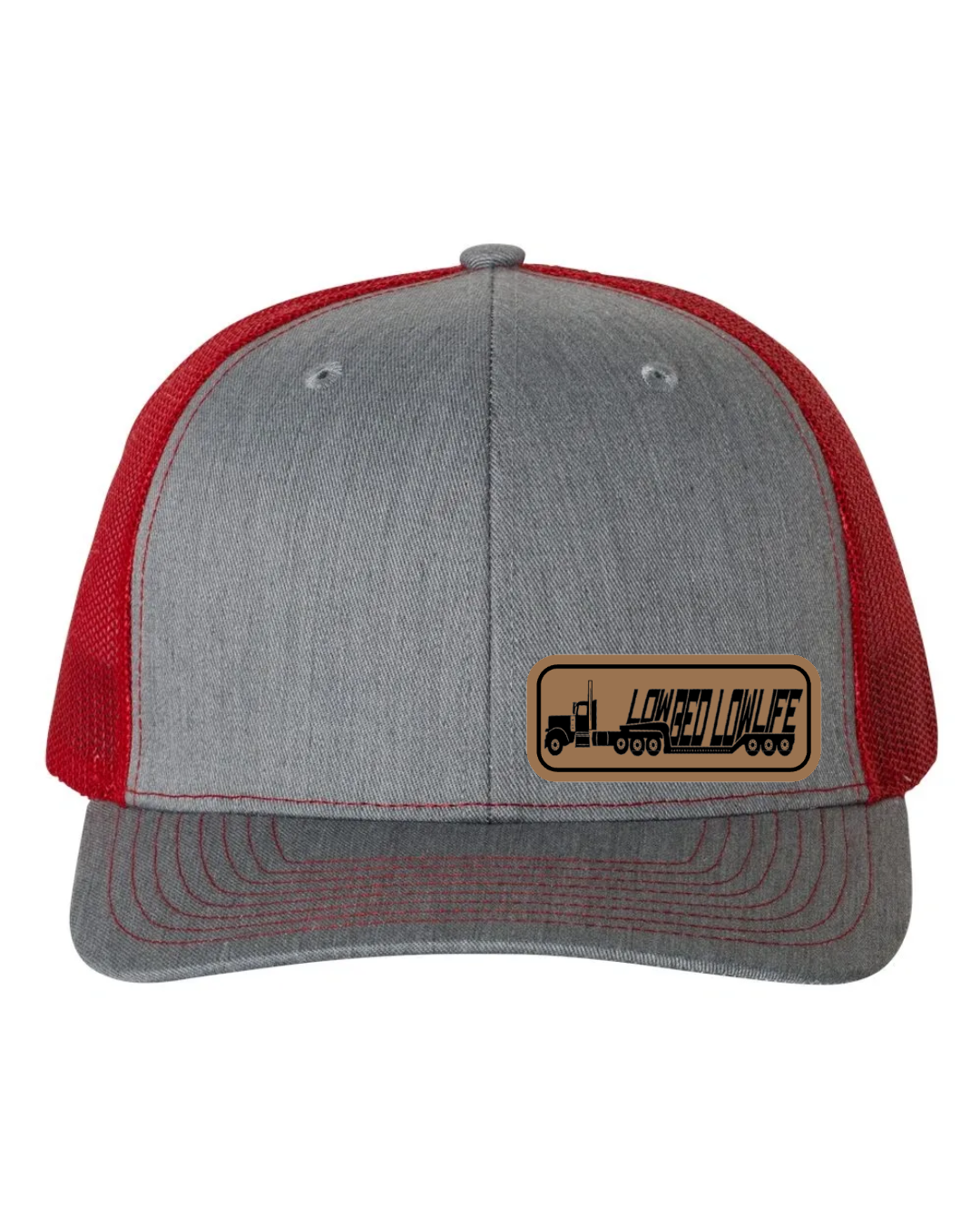 Lowbed Lowlife Leather Patch Richardson 112 Trucker Hat