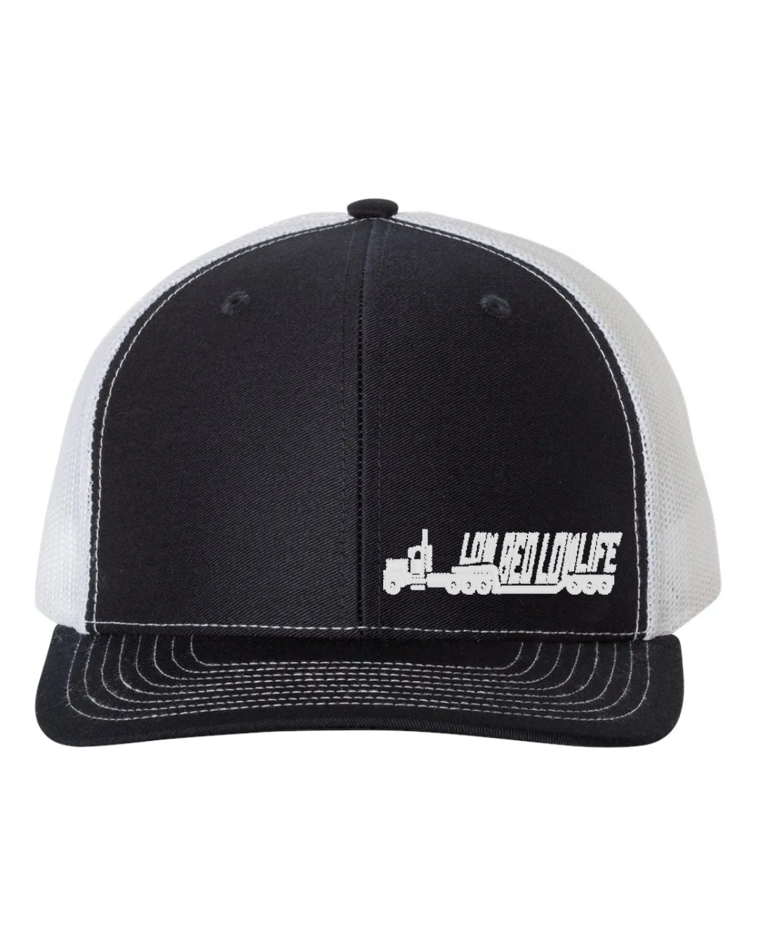 Lowbed Lowlife Embroidered Richardson 112 Trucker Hat