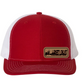 Lowbed Lowlife Leather Patch Richardson 112 Trucker Hat