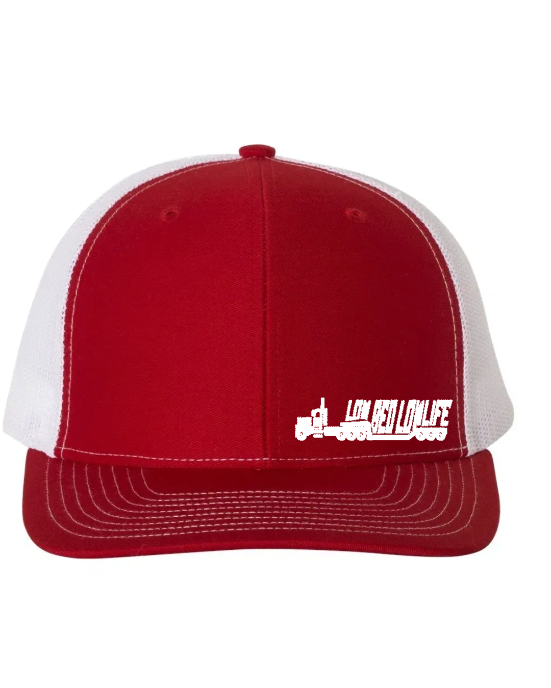 Lowbed Lowlife Embroidered Richardson 112 Trucker Hat