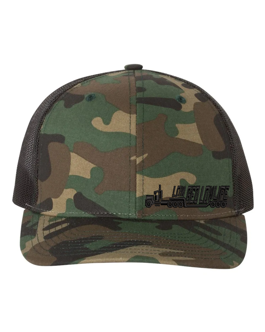 Lowbed Lowlife Embroidered Richardson 112 Trucker Hat